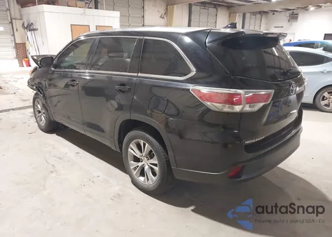 2015 Toyota Highlander Xle V6 из США, поврежденный, VIN 5TDKKRFH7FS079225